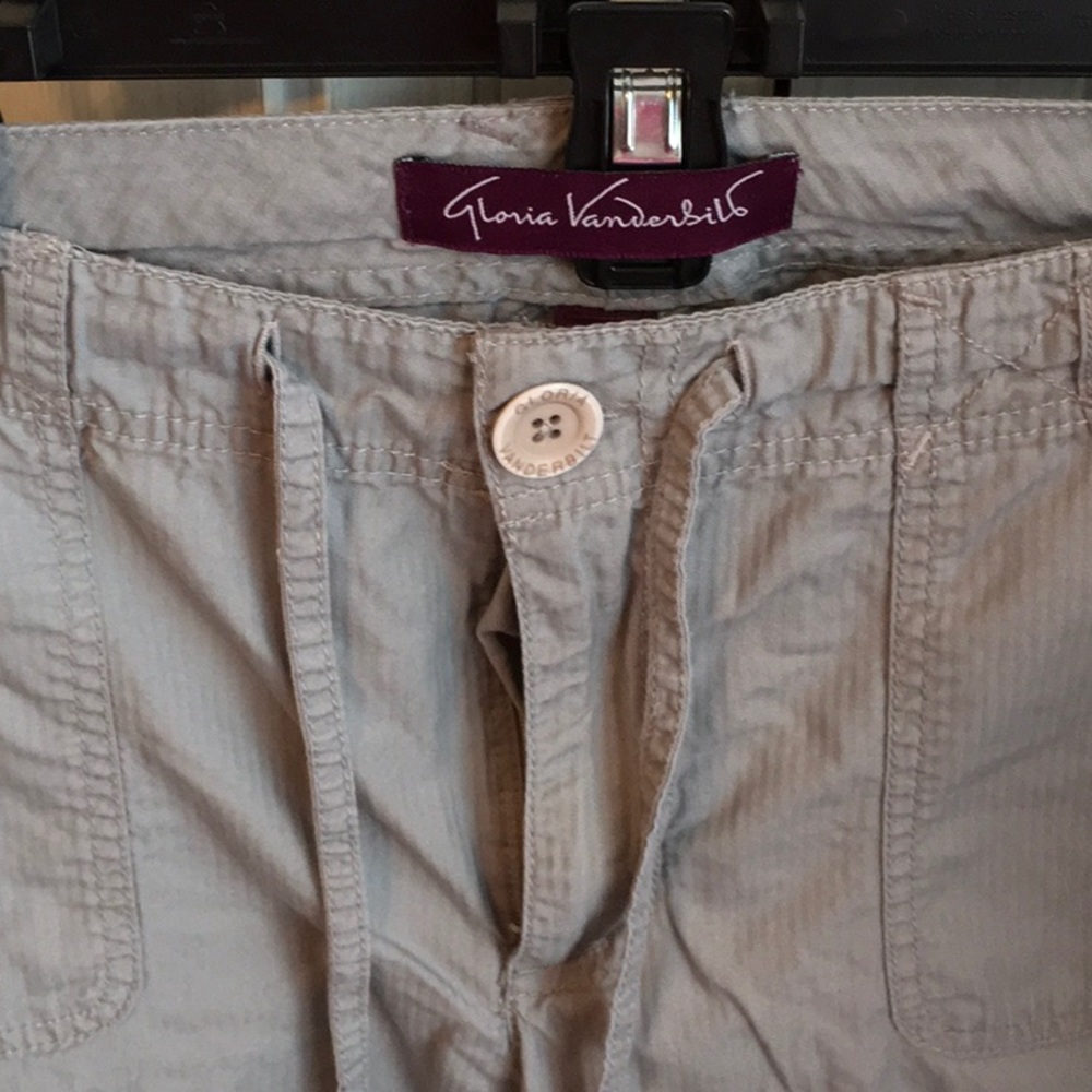 Vintage, great condition cargo grey pinstripes